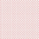 Red Dots in Rows on White