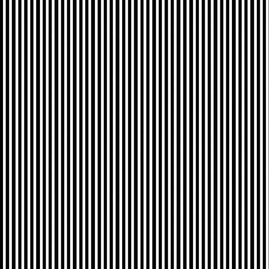 Black & White Pin Stripes