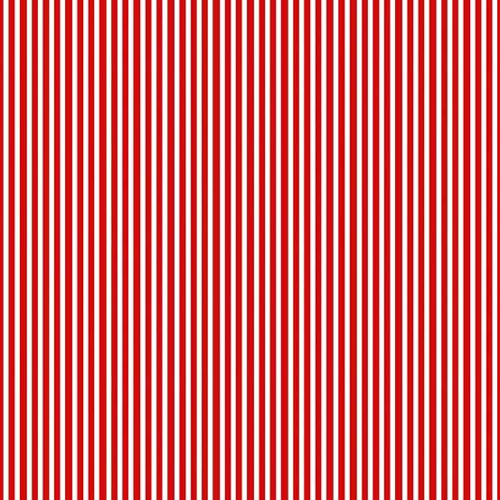 Red & White Pin Stripes