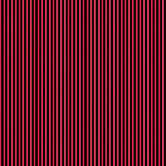 Red & Black Pin Stripes
