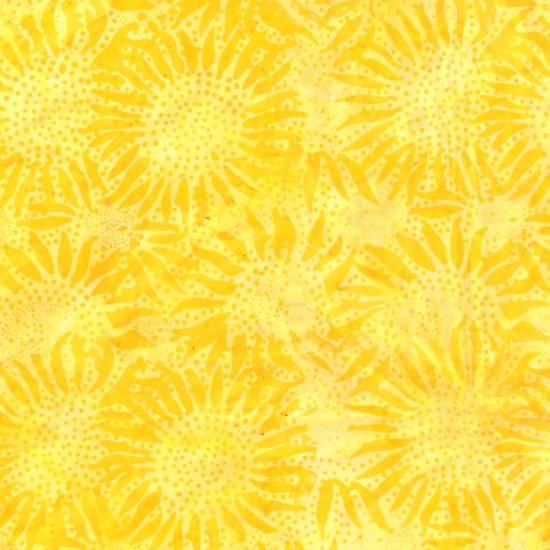 Batik Sunflower Sun Yellow