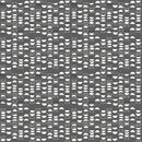 White Semi Circles on Dk Gray