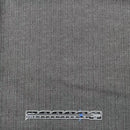 Moleskin Dk Gray w Turq Stripe