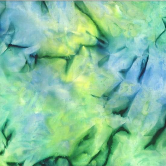 SALE: Batik Blue Green Teal