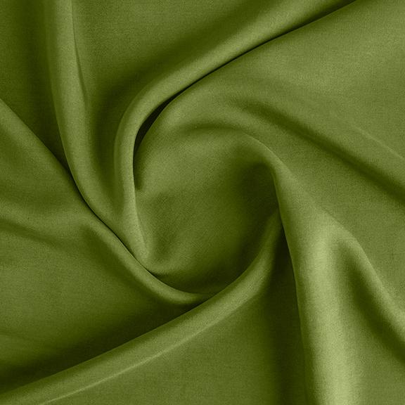 Rayon Olive Green Solid