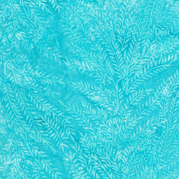 Rayon Turquoise Stems & Leaves
