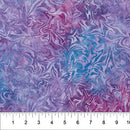 Blue & Purple Batik w Lt Ppl Swirls Destination Caribbean, Plum