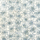 White Batik w Blue Gray Bursts