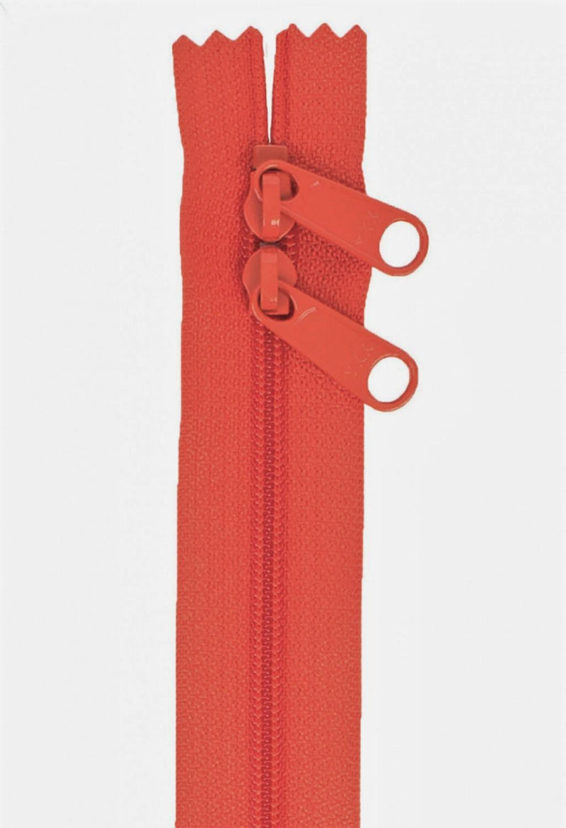 Zipper Handbag 30" Tangerine