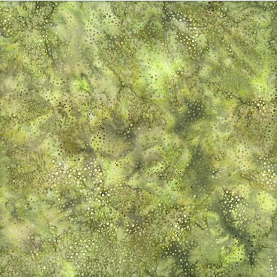 Olive Green w Mini Dots