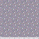 Purple w White Vintage Flowers