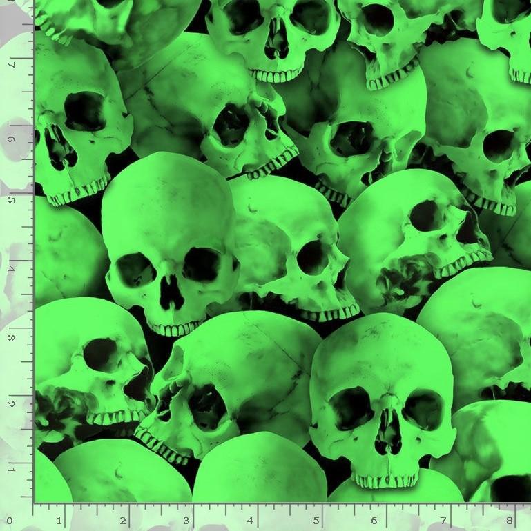 Green Packed Skulls