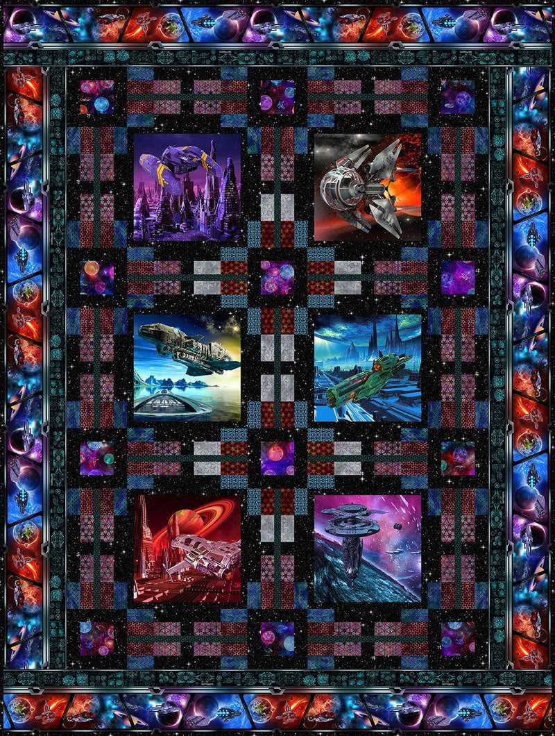 Sci-Fi Quilt Pattern