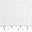 White Starburst Swirl on White