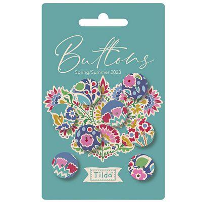 Tilda Pie in the Sky Buttons 18mm 8 pcs