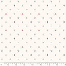 Cream w Tiny Black Red Emojis