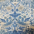 Blue & White Birds & Berries Strawberry Thief, Blue Strawberries