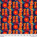 Circles & Rectangles in Hot Colors