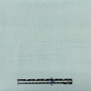 Cream dots on light blue