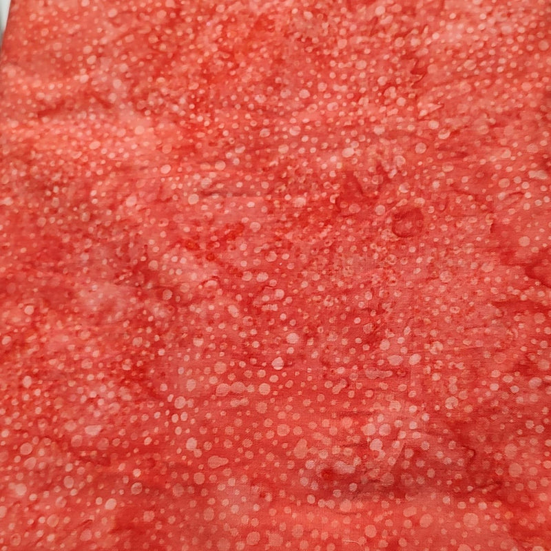 SALE: Orange dots on red