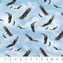 Blue Sky w Soaring Eagles Winged Glory