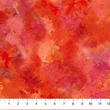Red Orange w Peach & Pink