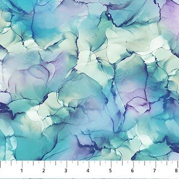 Turquoise & Purple Churning Water