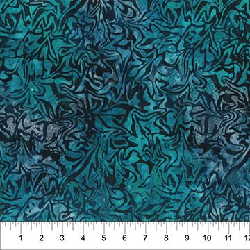 Teal Water Texture on Black
