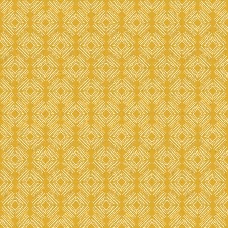 Yellow Gold w Cream Diamonds In Rows