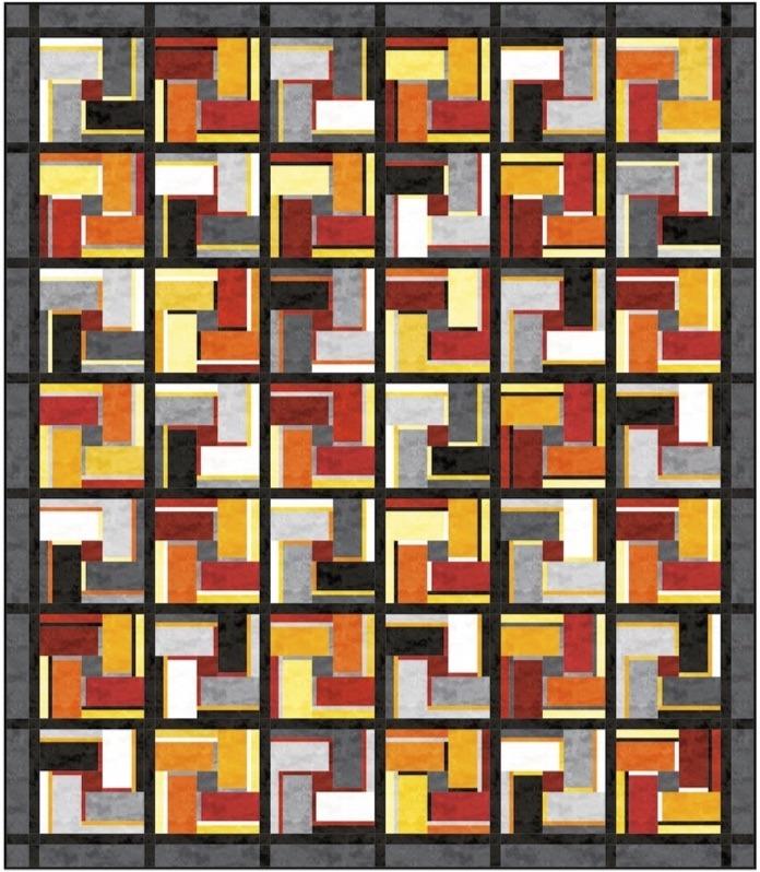 Crazed Tiles Pattern By Pine Tree Country Quilts