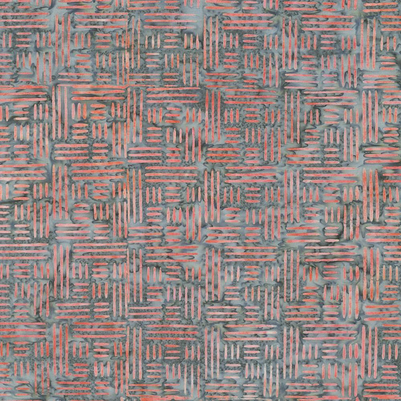 Pink Maze Grid on Gray