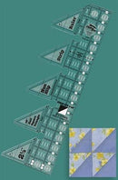 45 degree 1/2 sq triangle 2.5"