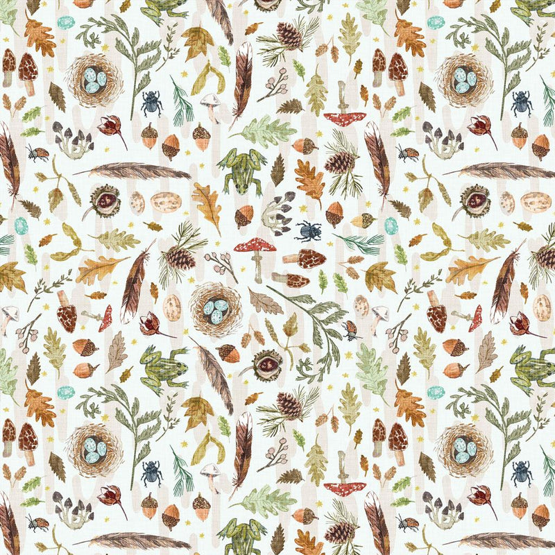Autumnity Nature Trail Items on White w Shadows