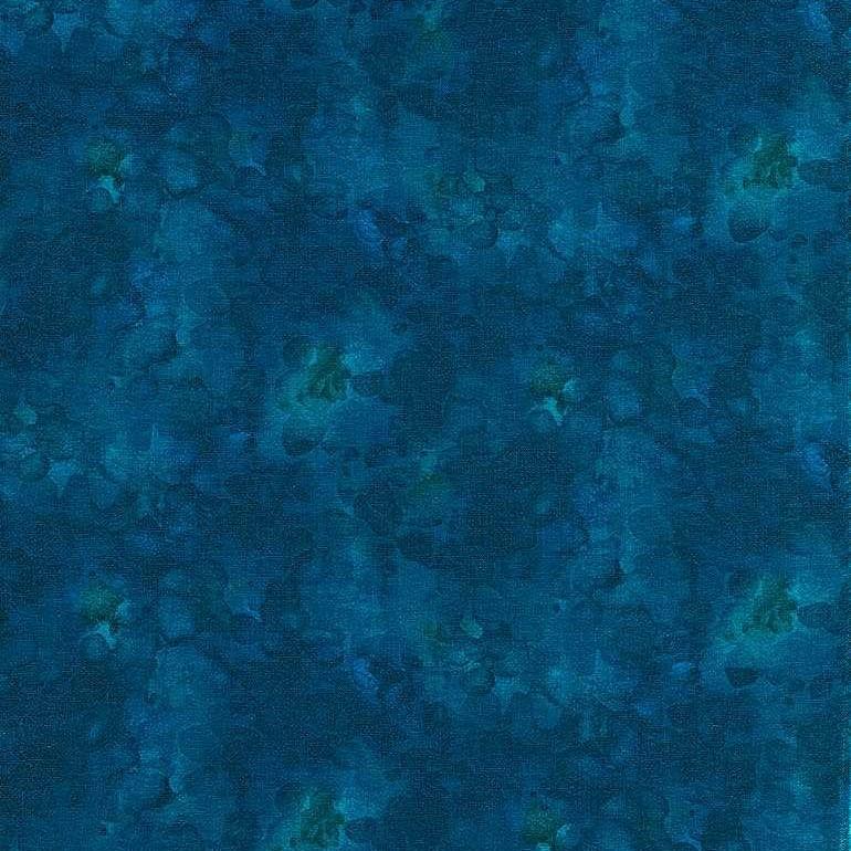 Blue Green Watercolor Solidish Water Spots