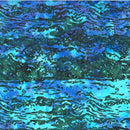 Blue & Green Wavy Water