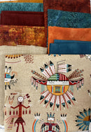 Braided Quilt As You Go Table Runner Kit