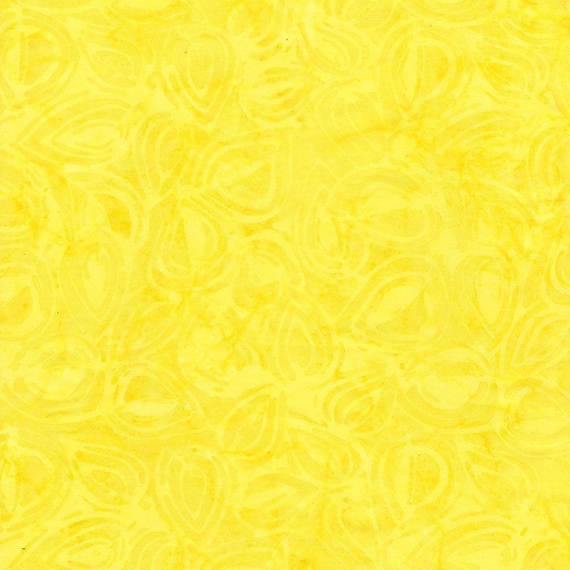 Bright Sun Yellow w Teardrops Tonal, Reads solid at first