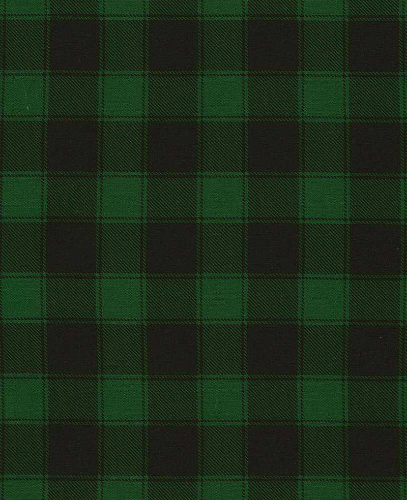 Green & Black Plaid Flannel
