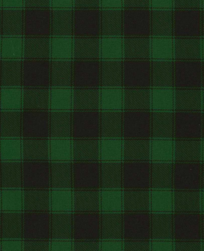 Green & Black Plaid Flannel