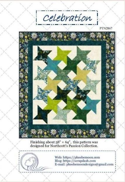 Celebration Pattern by Phoebe Moon Designs