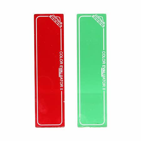 Color Evaluator II Set of 2 one red & one green