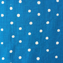 Cosmo Teal with Dots