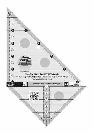 Creative Grids 45/90 Triangle