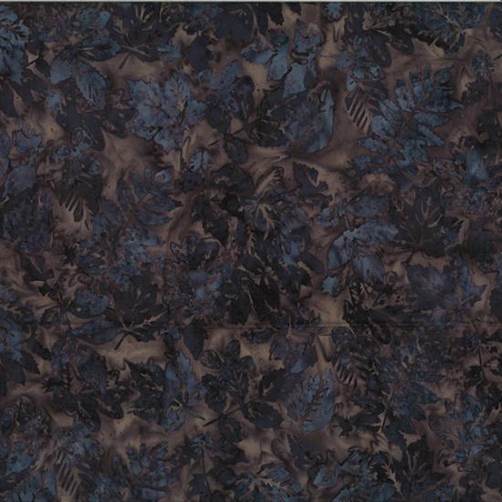 Dark Purple Brown w Blue Gray Leaves