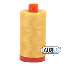 Aurifil Mako 50 1135 Yellow