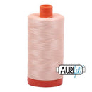 Aurifil Mako 50 2205 Peach