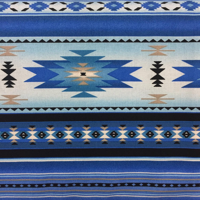 Tucson Blue SW Blanket Stripe