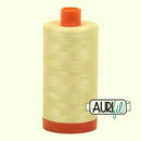Aurifil Mako 50 2110 Yellow