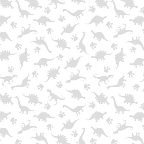 White on White Dinosaurs