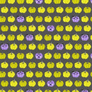 Lime & Purple Pumpkins on Gray